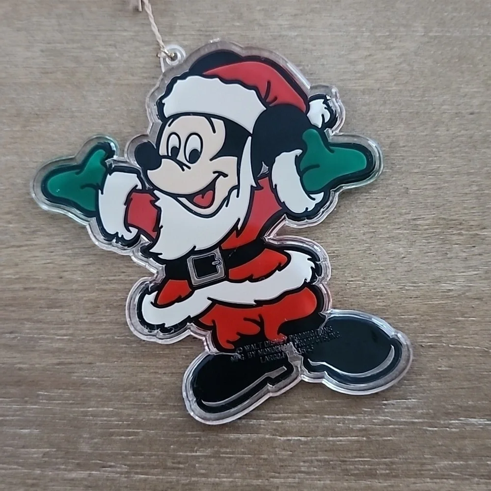 Walt Disney Supply Productions Vintage Plastic Mickey Mouse Christmas or…